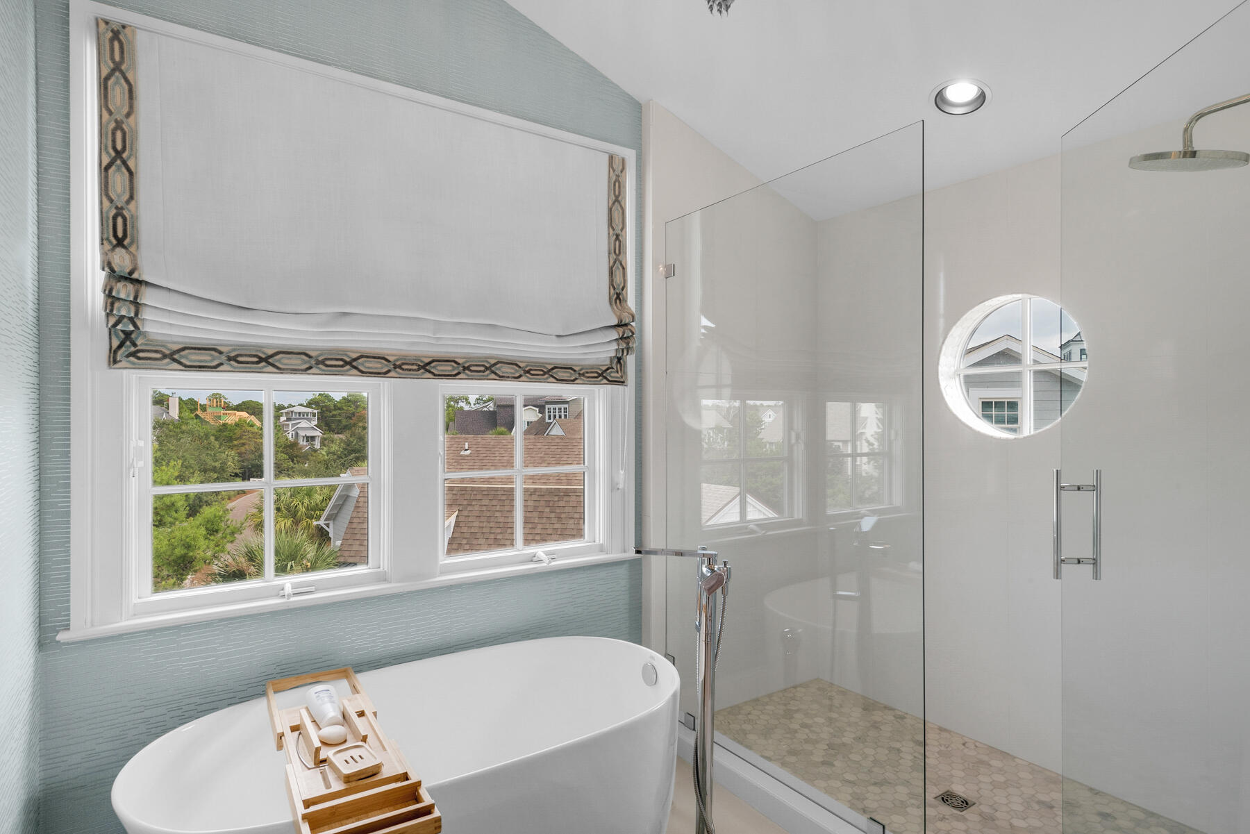 44 Bridge Water Ln Inlet Beach Inlet Beach, FL 32461 - Photo 65 of 83 a bathroom with a tub shower and sink