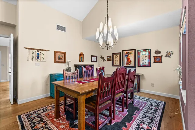 a kitchen with appliances and cabinets