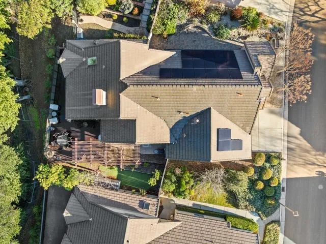 a view of a golf course with a lake