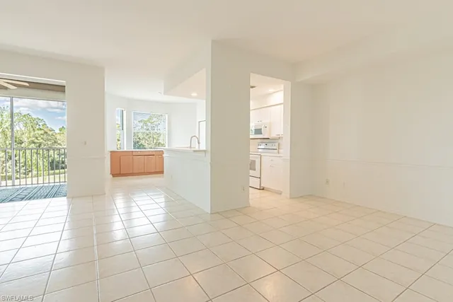 a view of empty room