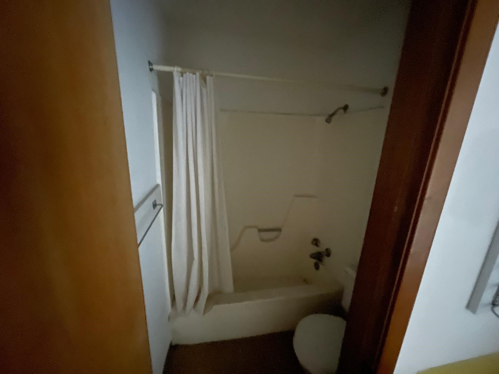 4602 Avenue H Rosenberg, TX 77471 - Photo 24 of 25 a bathroom with a shower and toilet