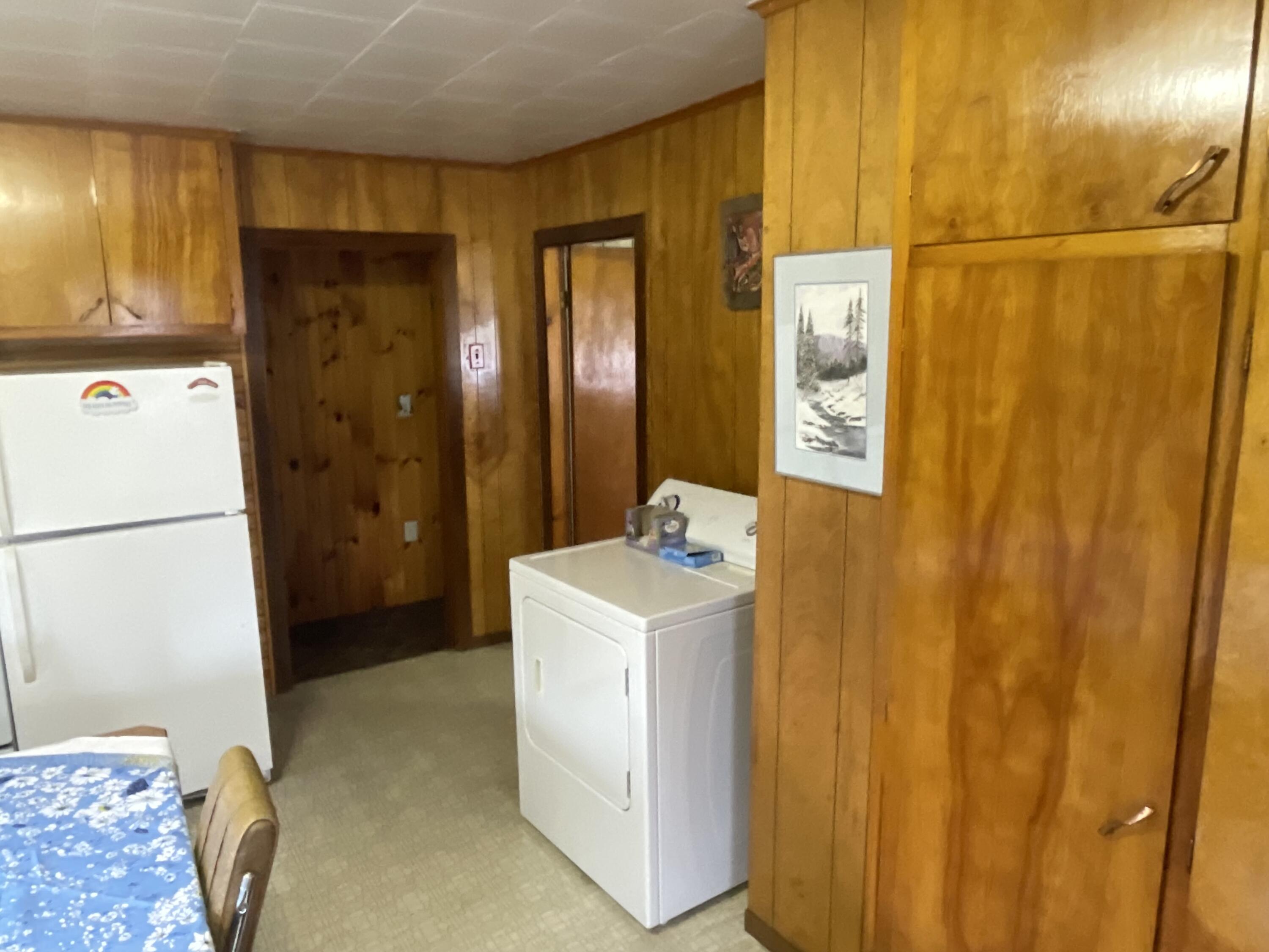 52 Cross Street Rangeley, ME 04970 - Photo 5 of 13 Clemmens-kitchen&dryer