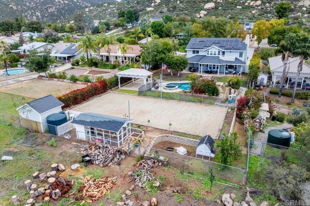 25057 Poderio Drive Ramona, CA 92065 - Photo 32 of 36 an aerial view of a city
