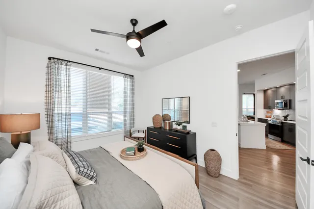 a view of a building with a yard