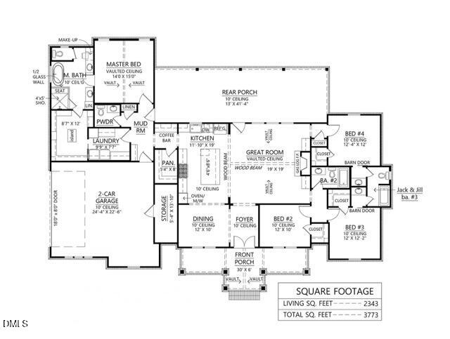 2875 Good Shepherd Trail Spring Spring Hope, NC 27882 - Photo 25 of 25 cotton-hill-plan