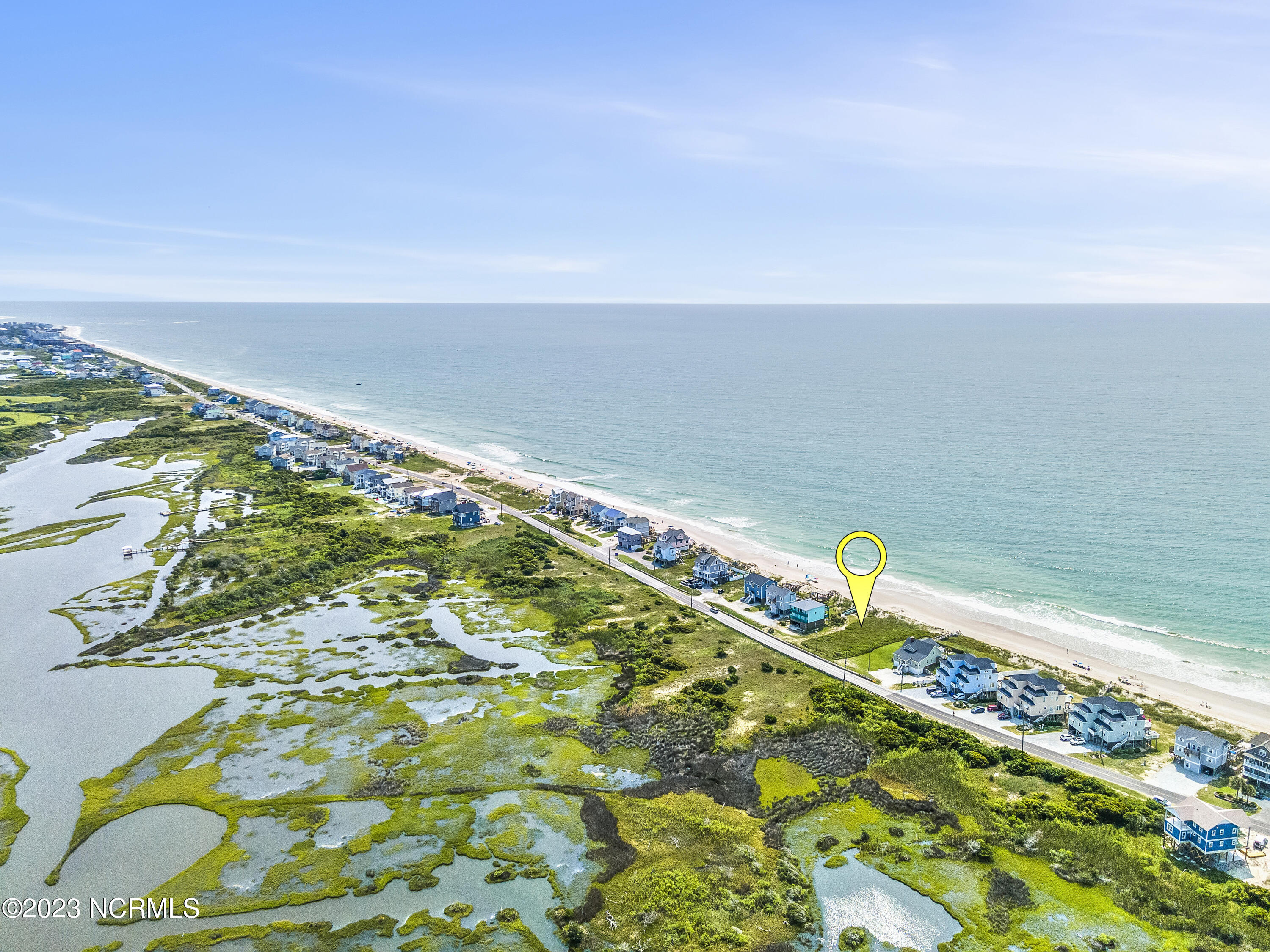 Lot 28 New River Inlet Road North Topsail Beach, NC 28460 - Photo 31 of 37 Drone Aerial