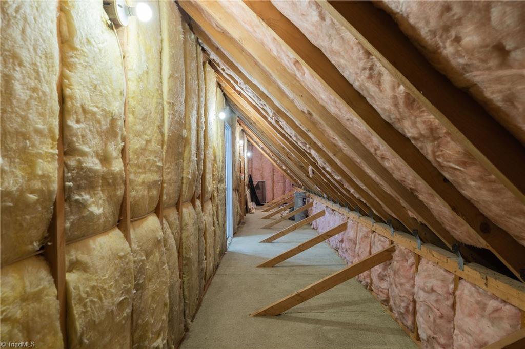 354 Scott Farm Road Asheboro, NC 27205 - Photo 26 of 37 Wallk in attic storage