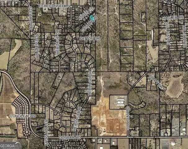 a view of a brick building