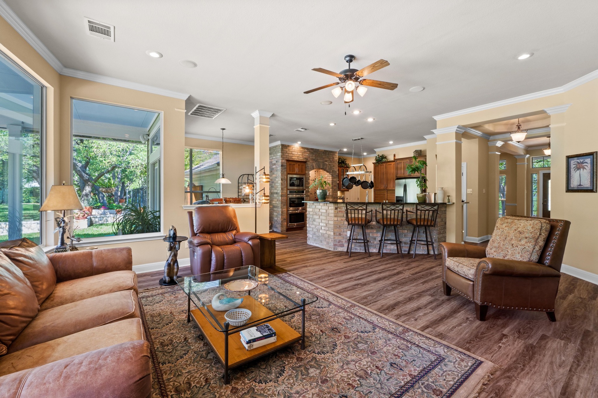 135 Tumbleweed Trail North Austin, TX 78733 - Photo 6 of 39 Luxury Vinyl Plank flooring installed 4/2025