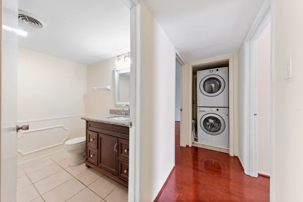 a bathroom with a sink and a toilet