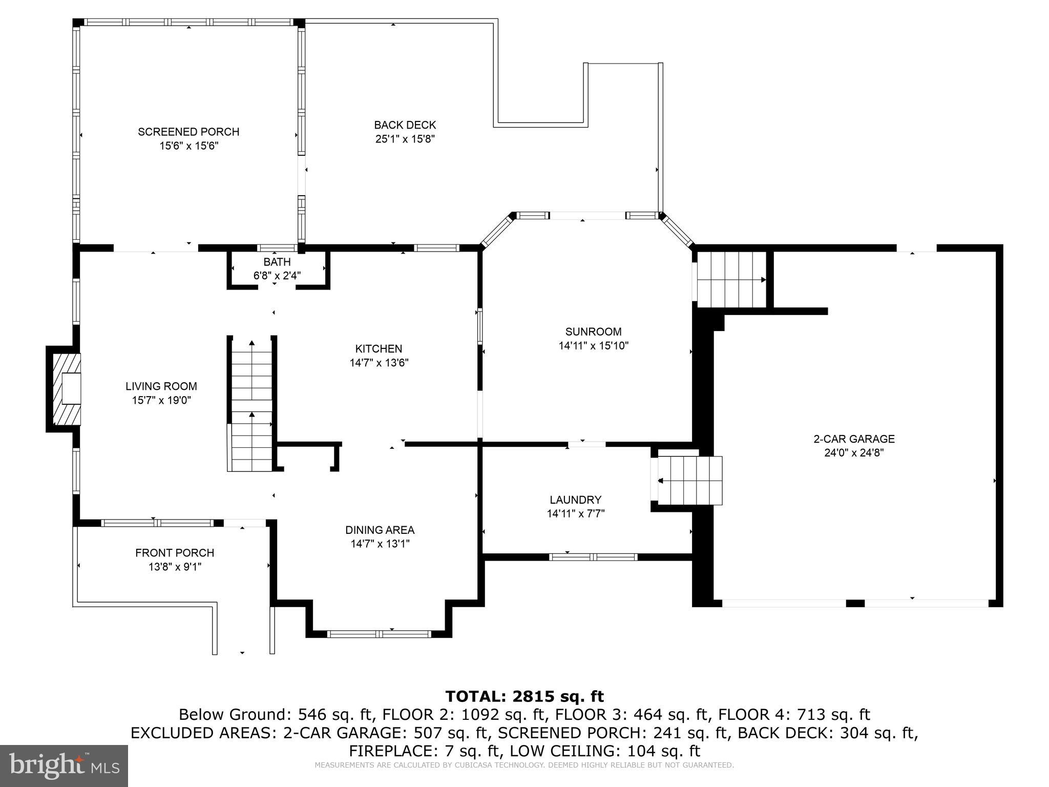 960 Bowie Shop Road Huntingtown, MD 20639 - Photo 68 of 69 Main Floor Plan