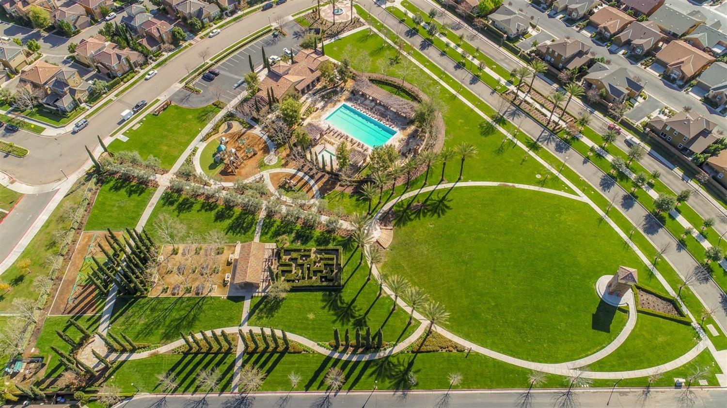 4179 Harlan Ranch Boulevard Clovis, CA 93619 - Photo 43 of 47 a view of a tennis court