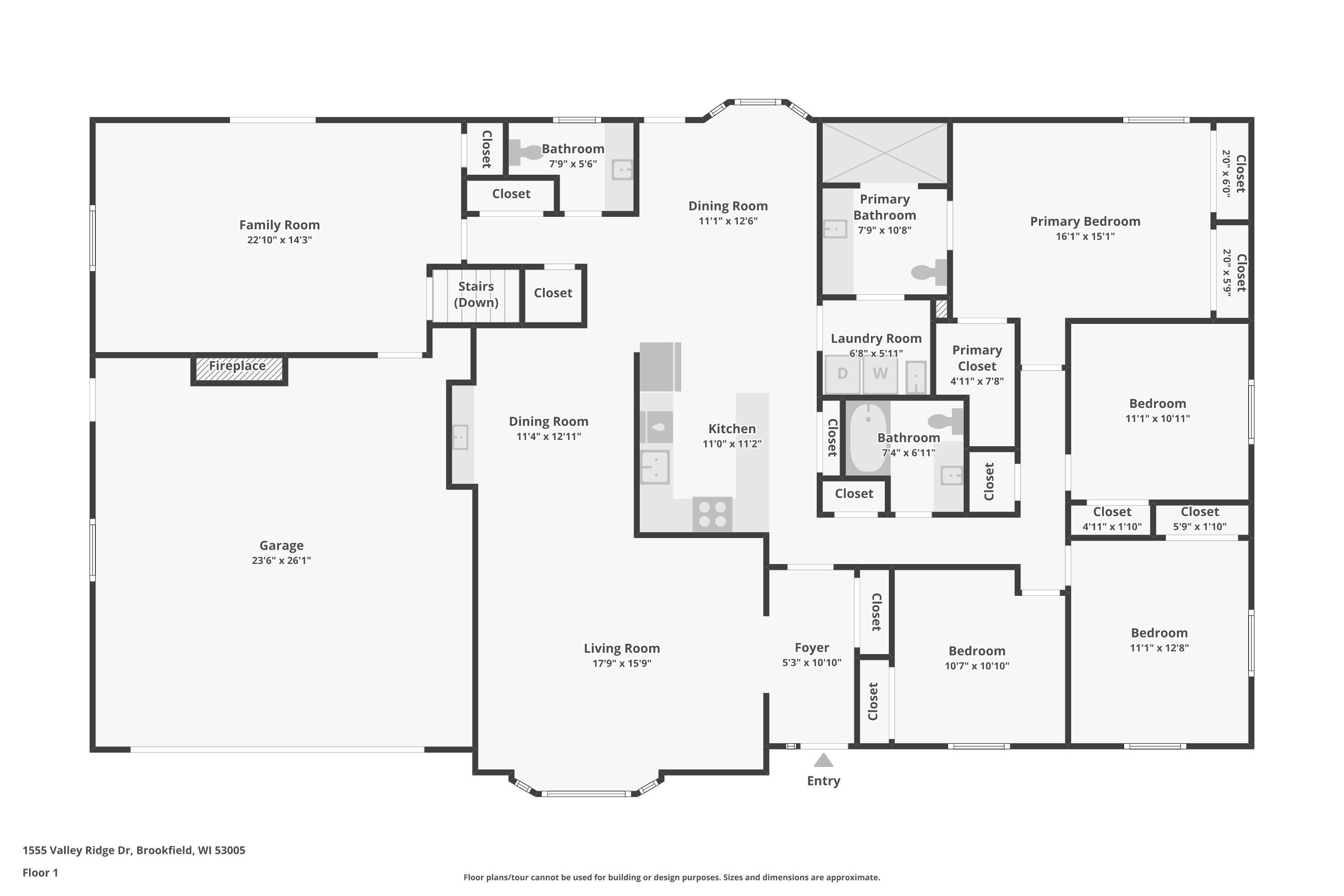 1555 Valley Ridge Drive Brookfield, WI 53005 - Photo 60 of 62 2-floor-1