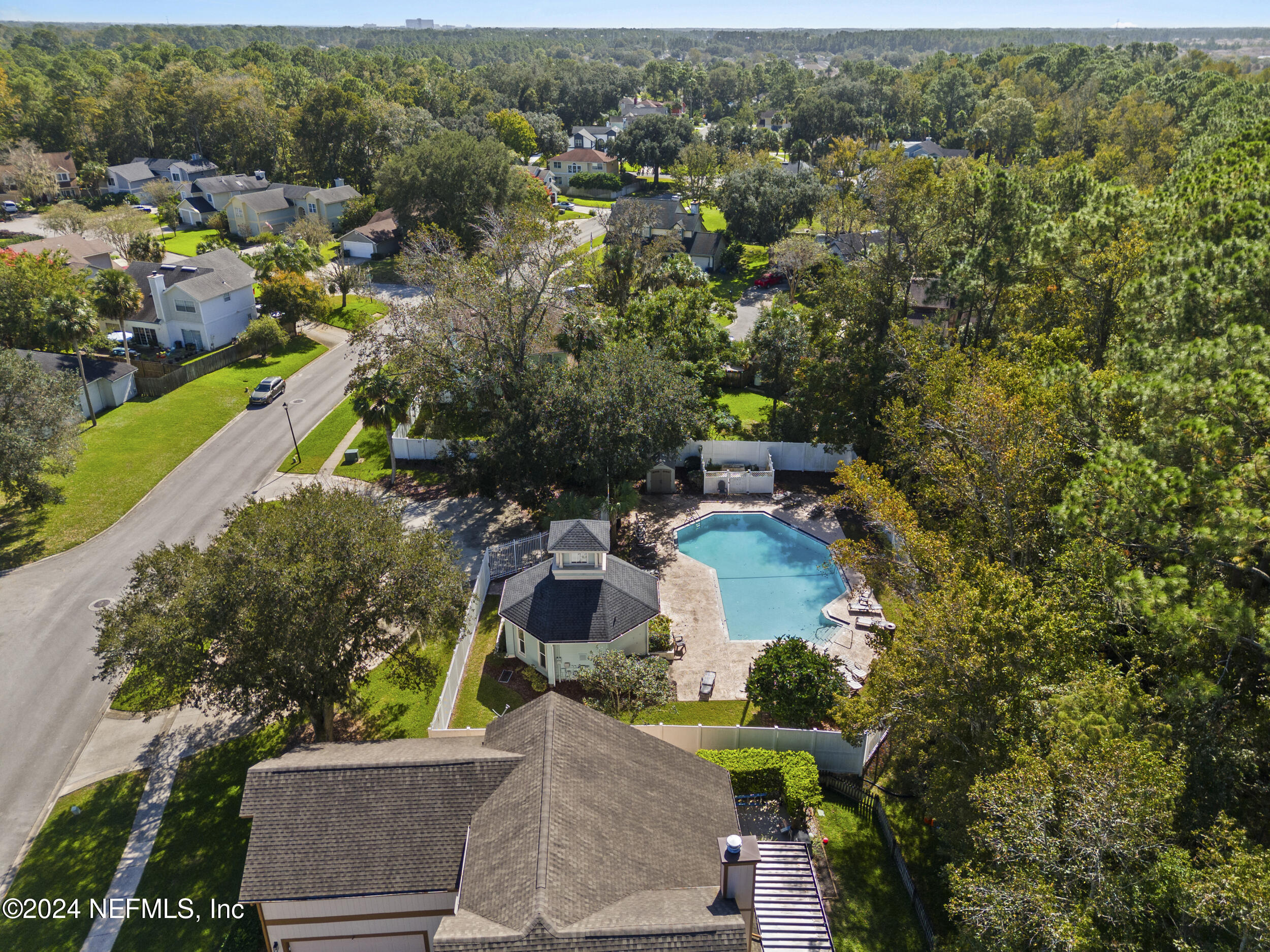 2338 Eagles Nest Road Jacksonville, FL 32246 - Photo 57 of 68 an aerial view of residential houses with outdoor space