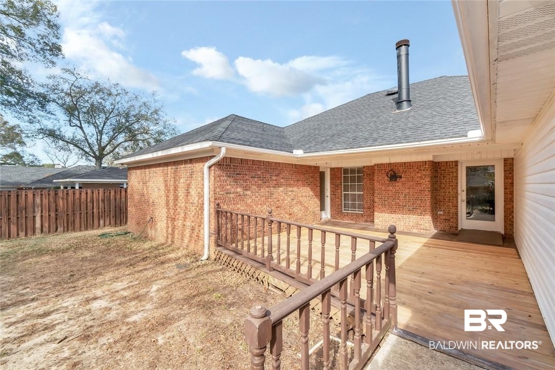 6601 Conde Court Mobile, AL 36695 - Photo 29 of 30 View of wooden terrace