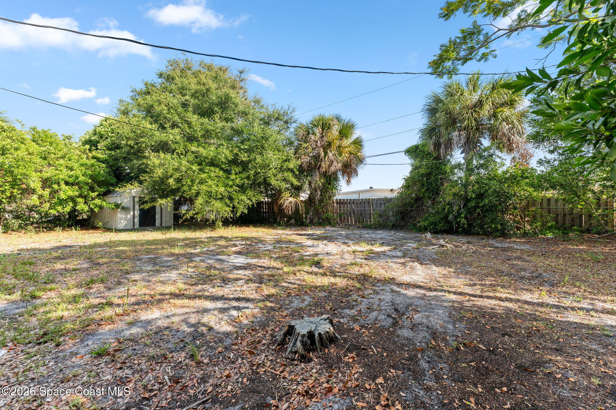 1042 Azalea Lane Cocoa, FL 32922 - Photo 21 of 26 a view of a yard with a tree