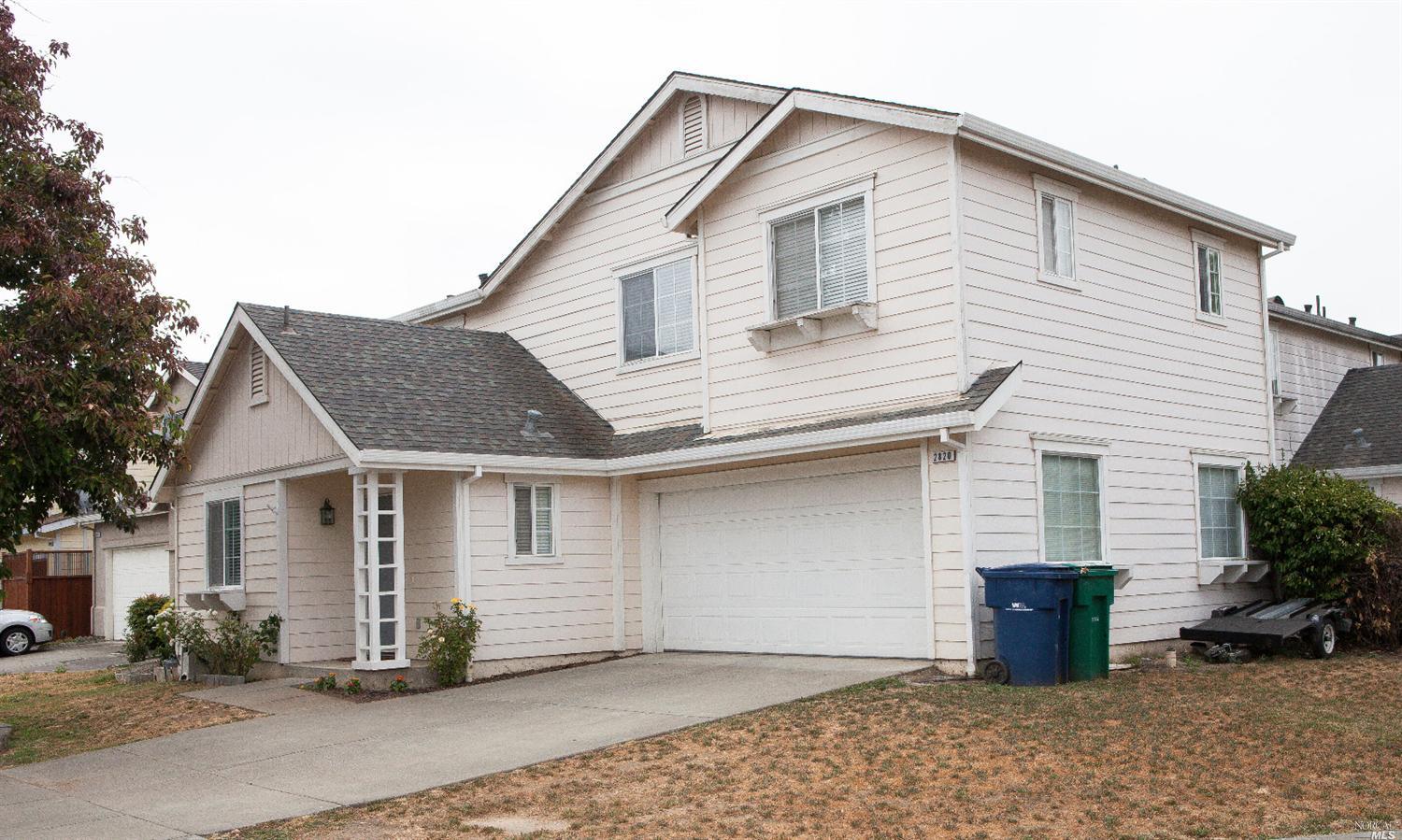 2820 Elk Lane Santa Rosa, CA 95407 - Photo 1 of 1 a front view of a house with a yard