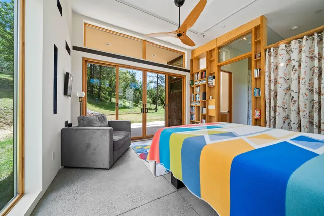 a view of an outdoor space with a lake view