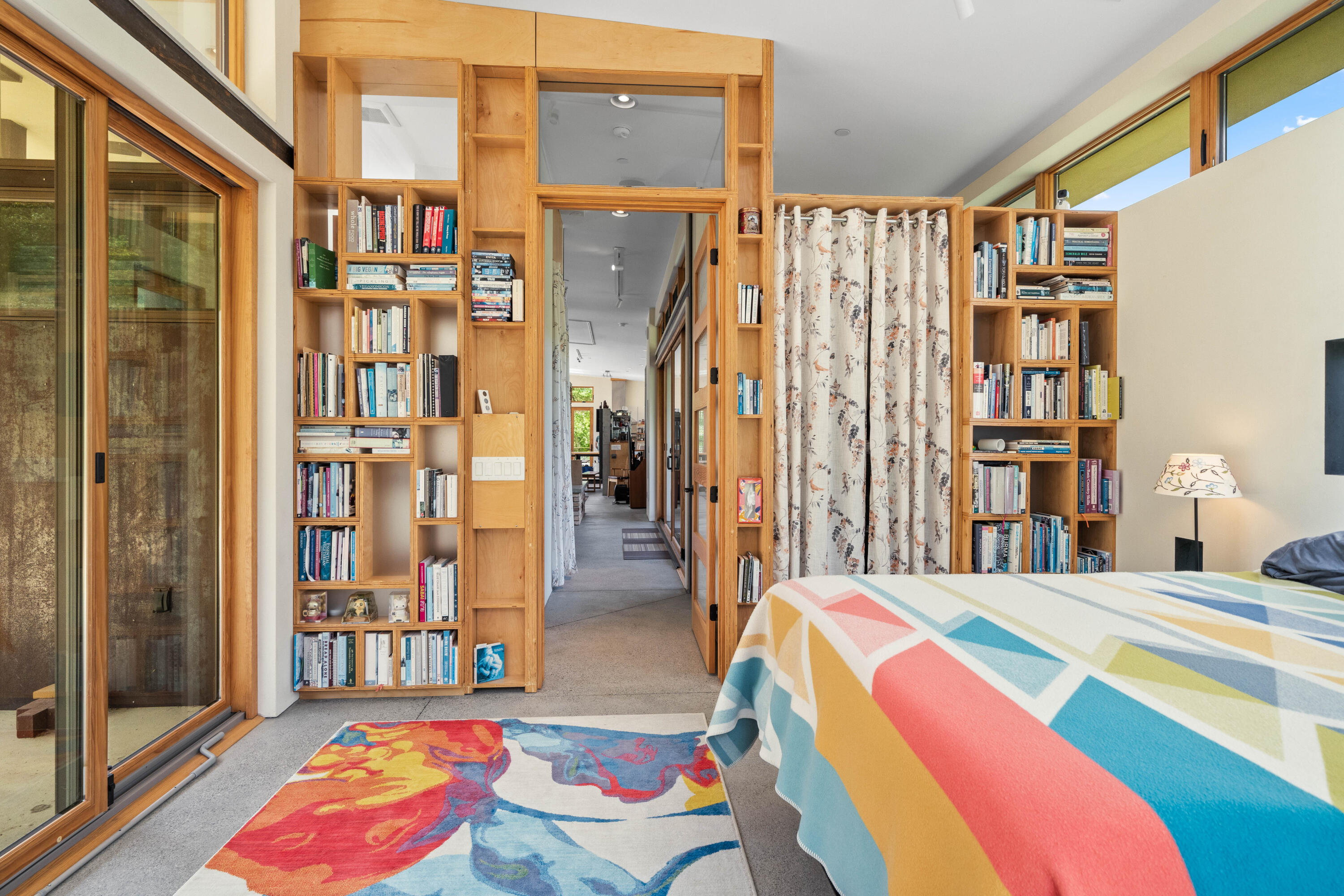 6691 Reading Creek Road Douglas City, CA 96024 - Photo 39 of 125 a bedroom with a bed furniture and a large window