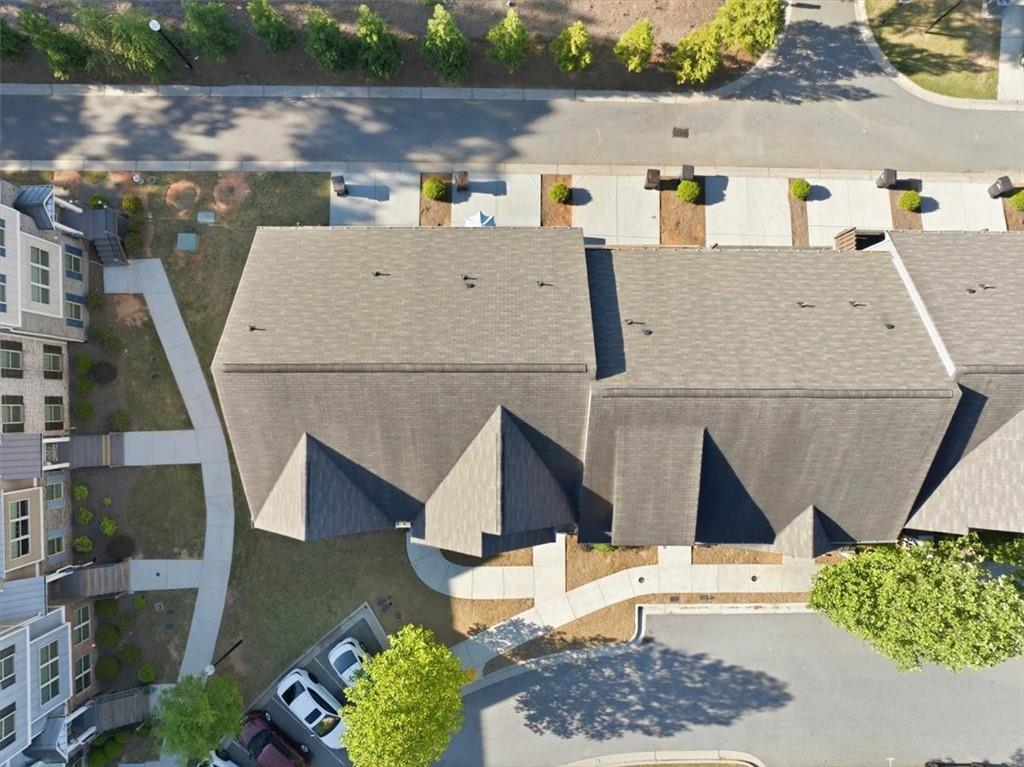 4154 Integrity Way Powder Springs, GA 30127 - Photo 48 of 52 a aerial view of a house with large trees