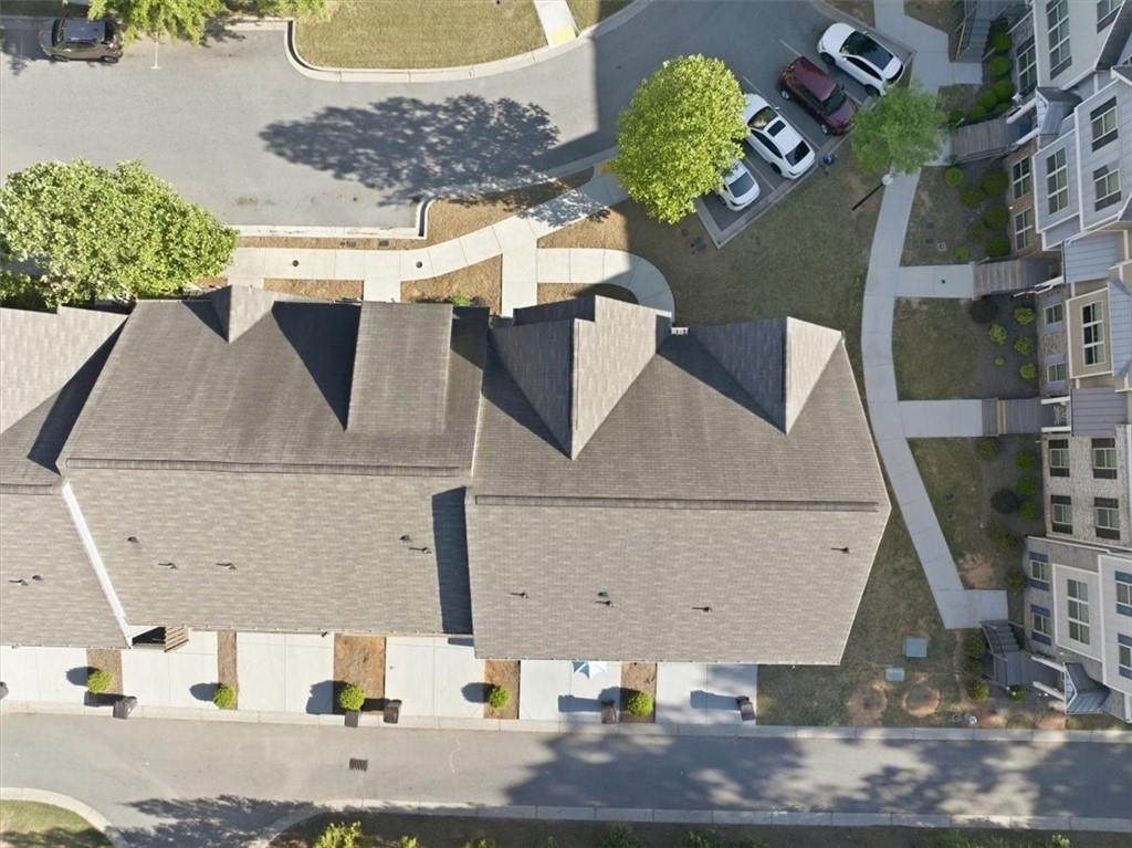 4154 Integrity Way Powder Springs, GA 30127 - Photo 49 of 52 an aerial view of a house with a yard