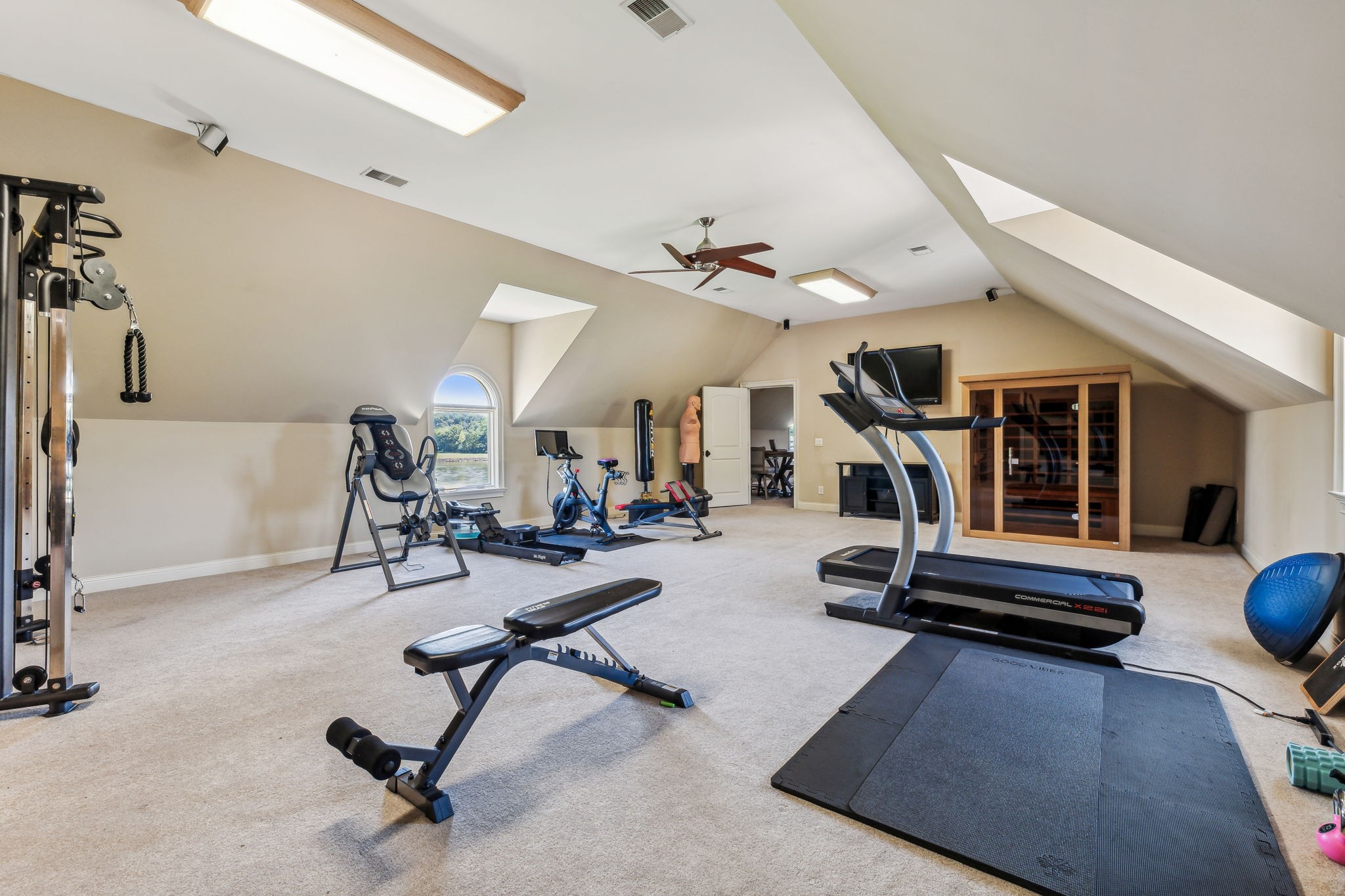 6035 River Trace Nashville, TN 37218 - Photo 45 of 68 a view of a room with gym equipment