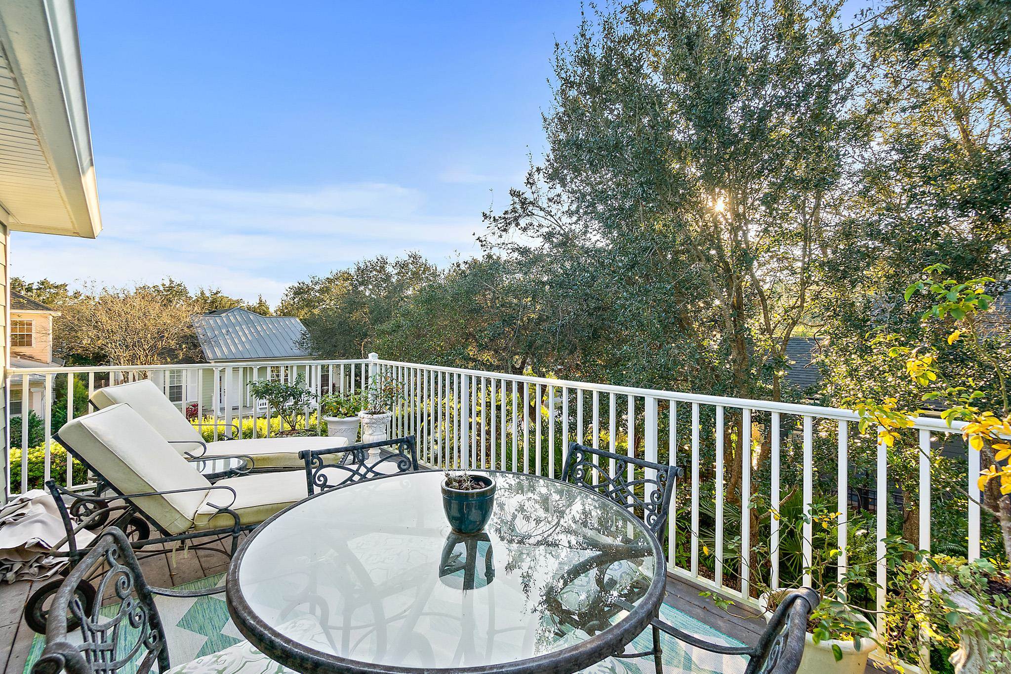 915 Saltwater Circle St. Augustine, FL 32080 - Photo 25 of 60 Balcony with outdoor dining space