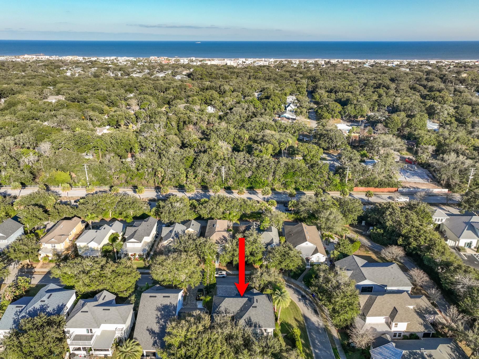 915 Saltwater Circle St. Augustine, FL 32080 - Photo 3 of 60 View of property location featuring nearby suburban area and a nearby body of water