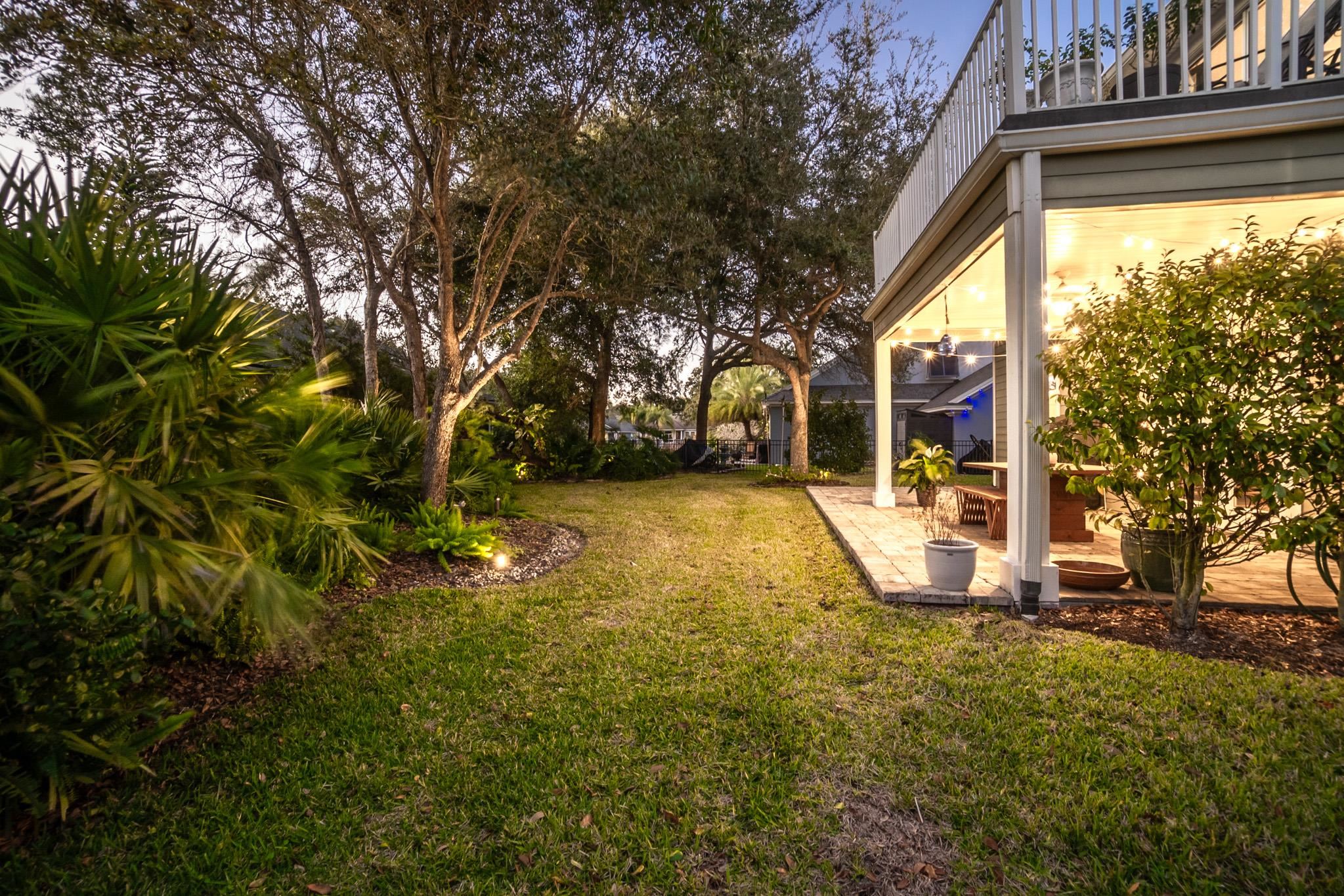 915 Saltwater Circle St. Augustine, FL 32080 - Photo 51 of 60 View of grassy yard featuring a patio area