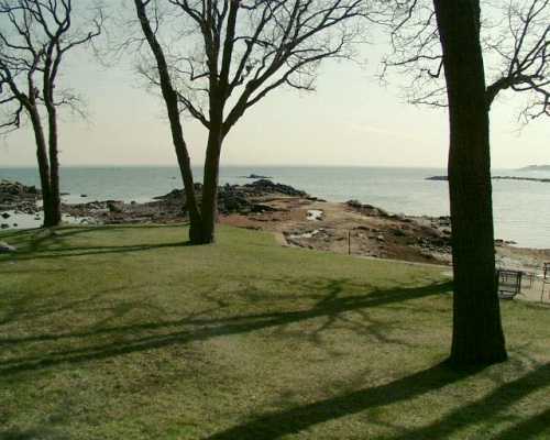 Undisclosed Address Darien, CT 06820 - Photo 2 of 2 a view of an ocean from a building