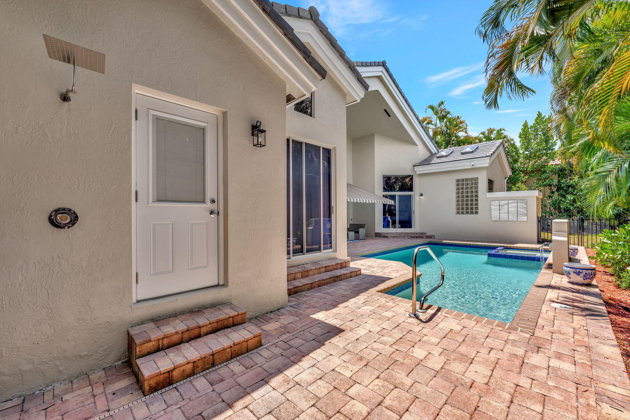 6039 Northwest 31st Terrace Boca Raton, FL 33496 - Photo 63 of 70 a view of backyard with a garden and seating area