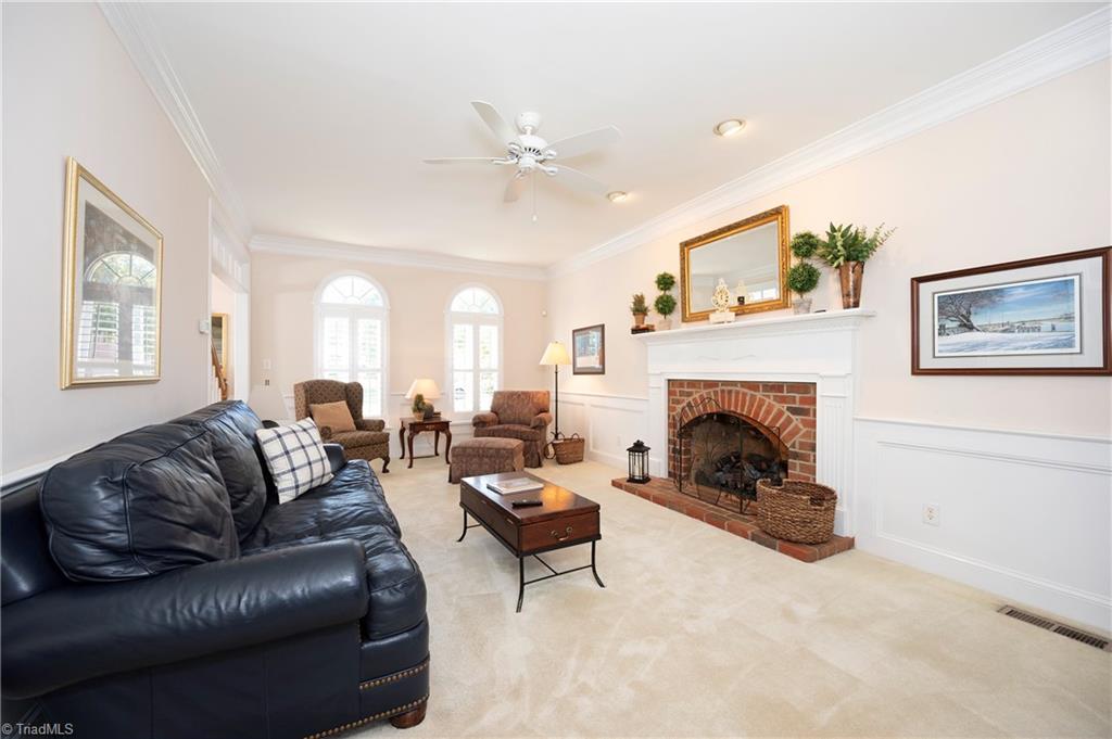 8930 Doubletree Lane Clemmons, NC 27012 - Photo 12 of 49 Living Room view from Kitchen