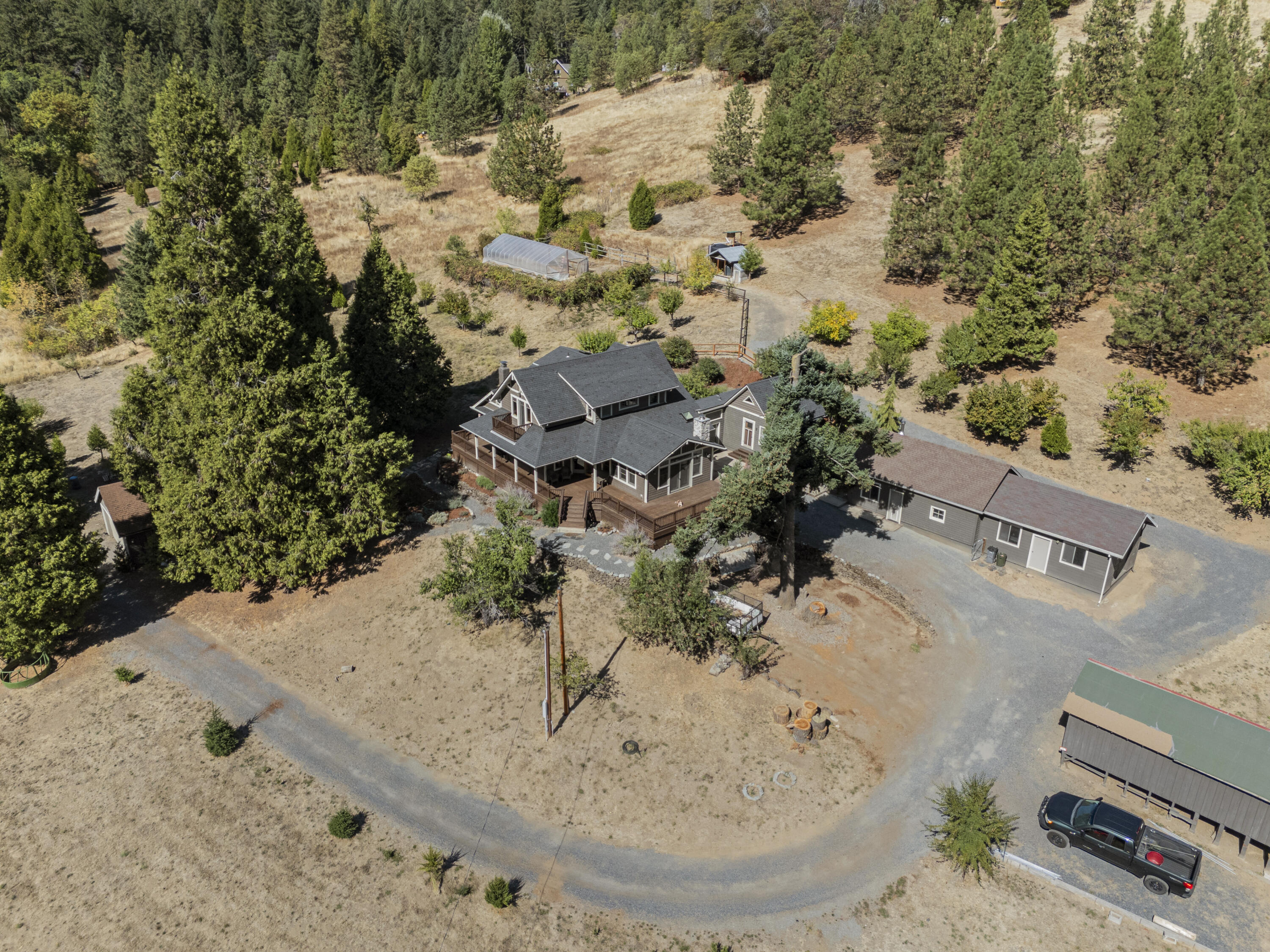 3062 Anderson Creek Road Talent, OR 97540 - Photo 36 of 41 3062 Anderson Ck Rd - Drone - 03