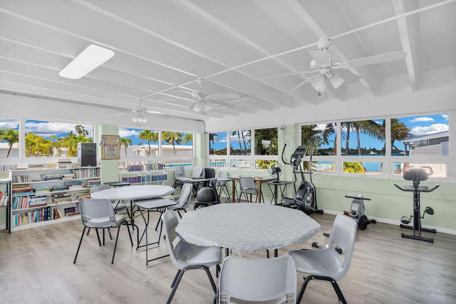 55 Boca Chica Road, Unit 85 Key West, FL 33040 - Photo 14 of 47 a room with stainless steel appliances lots of chairs and couches