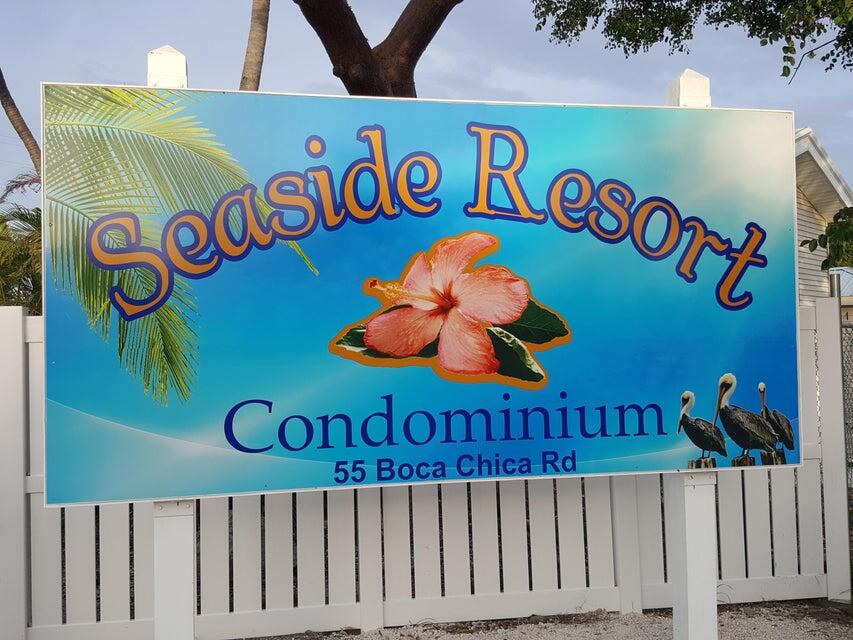55 Boca Chica Road, Unit 85 Key West, FL 33040 - Photo 42 of 47 SEASIDE RESORT SIGN