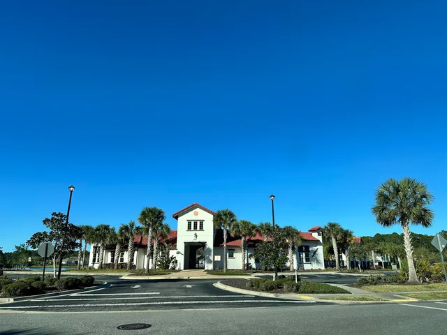 a view of a lake with a house