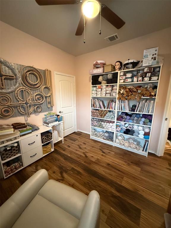 120 Chalk Road Anna, TX 75409 - Photo 25 of 29 a living room with furniture and a flat screen tv