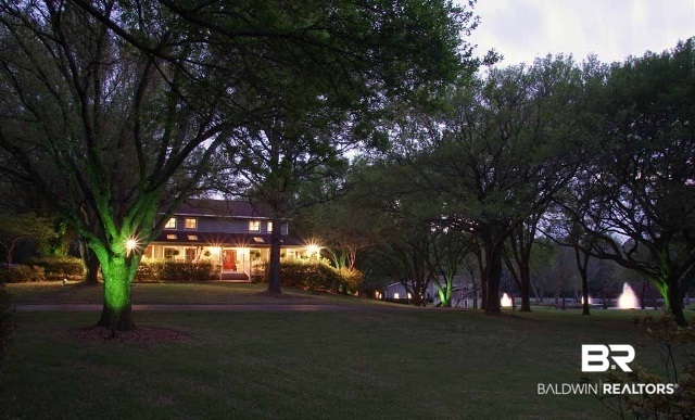 10890 Grant Road Fairhope, AL 36532 - Photo 39 of 42 Beautiful Night View