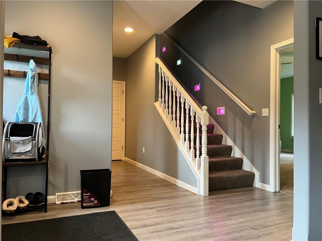 3643 Longview Road Hermitage, PA 16148 - Photo 2 of 23 a view of entryway and hall with wooden floor