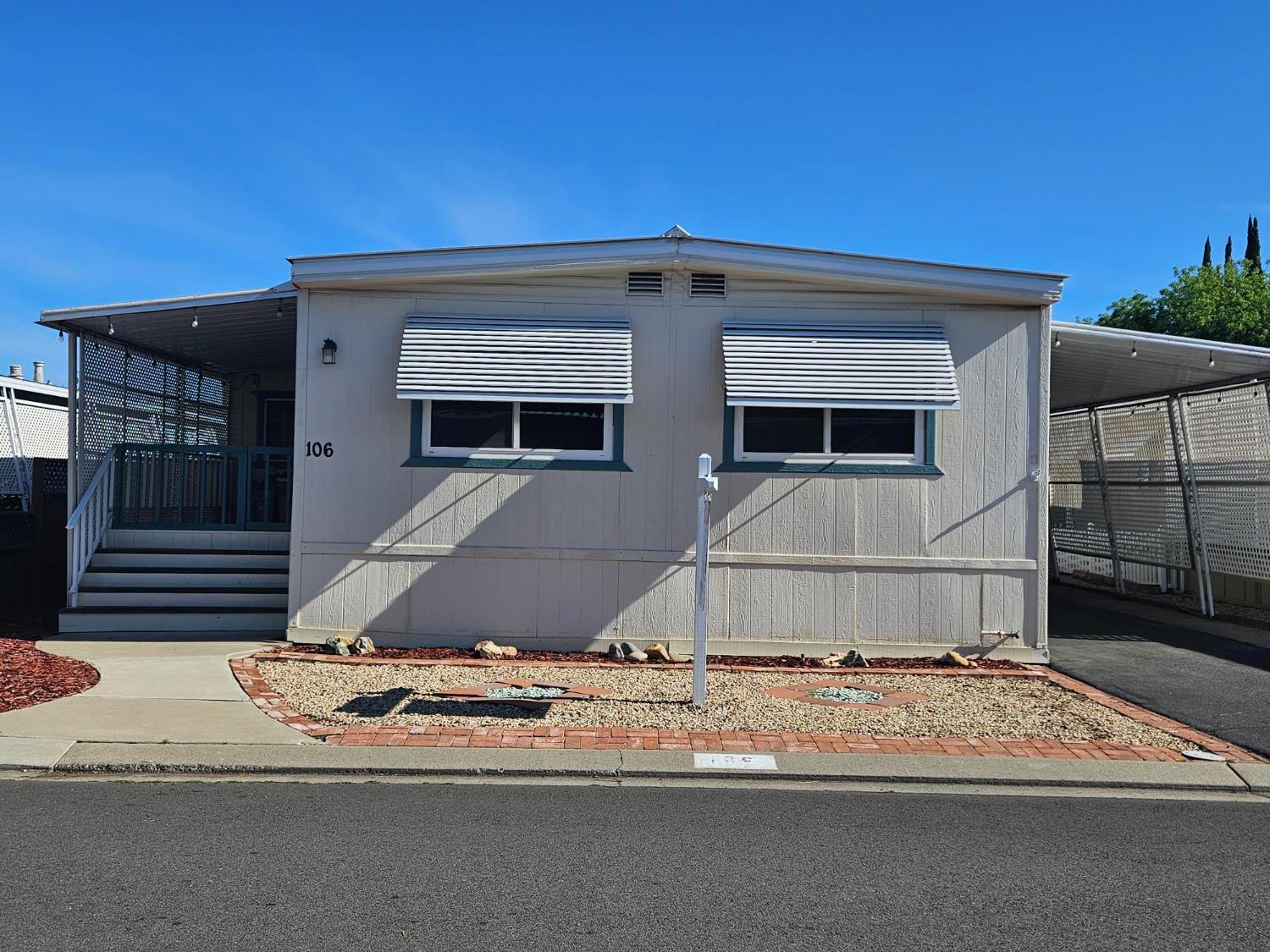 2621 Prescott Road, Unit 106 Modesto, CA 95350 - Photo 1 of 1 a view of a house with a roof deck