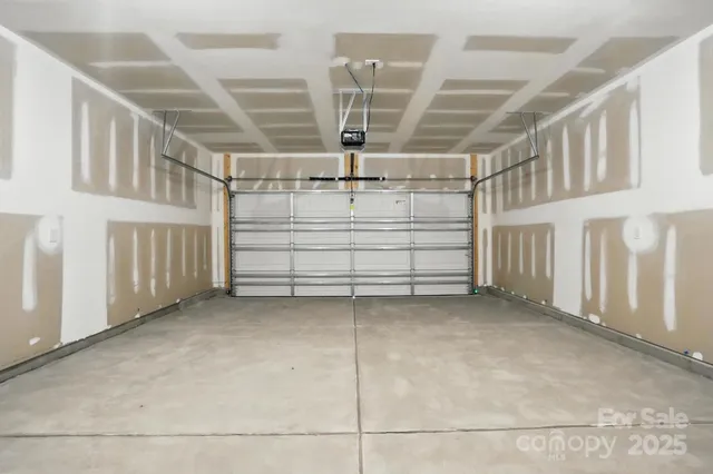 a view of a room with racks