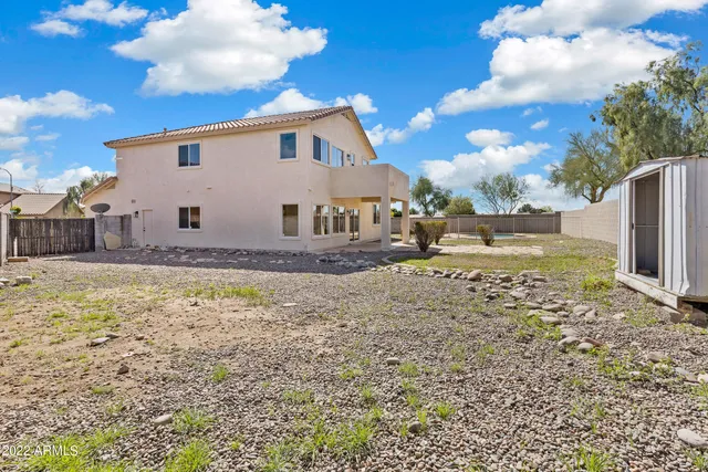 a view of a yard with an outdoor space
