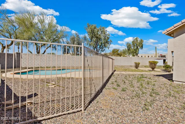 a view of outdoor space yard and swimming pool