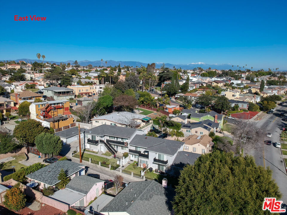 318 East Fairview Boulevard Inglewood, CA 90302 - Photo 45 of 45 an aerial view of a city with lots of residential buildings