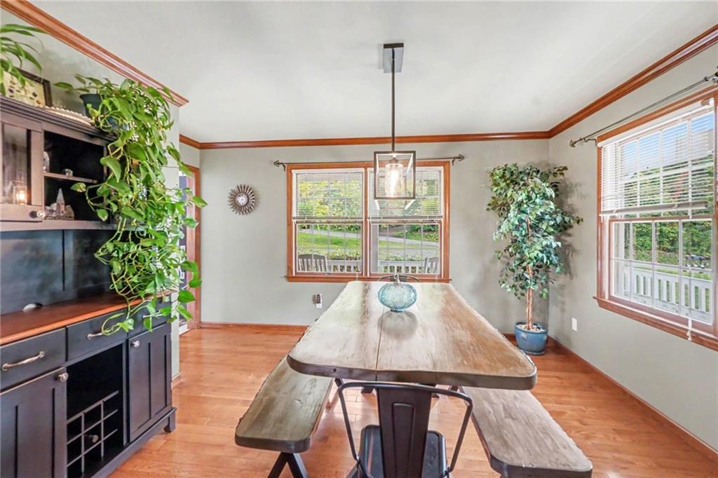 315 Fassinger Road Evans City, PA 16033 - Photo 8 of 32 The updated dining room is perfect for entertaining.