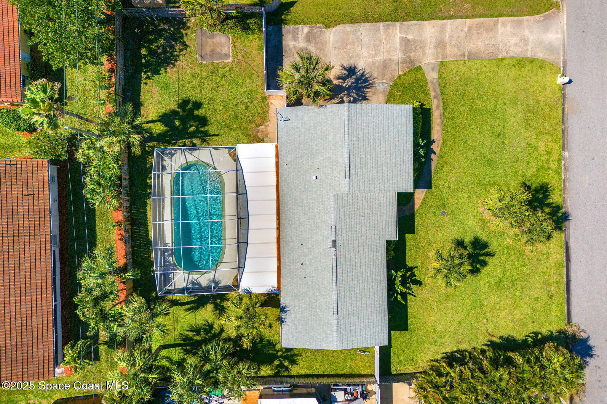 141 Diane Circle Indialantic, FL 32903 - Photo 29 of 36 a view of a garden