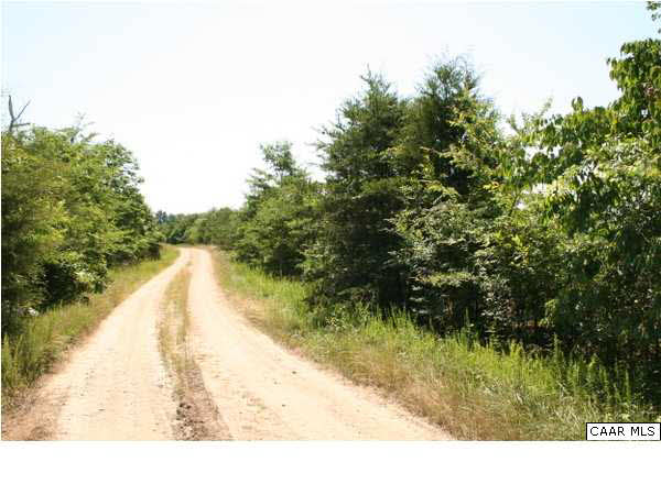 184 Taylor Road Cartersville, VA 23027 - Photo 11 of 12 The land is accessed by a 60' deeded right of way and has long frontage along this road allowing access to the entire property.