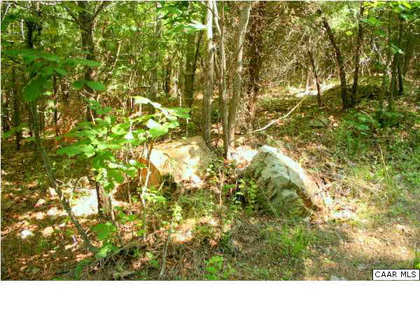 In addition to the rolling hills, wonderful views, there are rock out-croppings throughout the land.