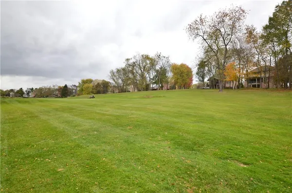 a view of an outdoor space and a yard