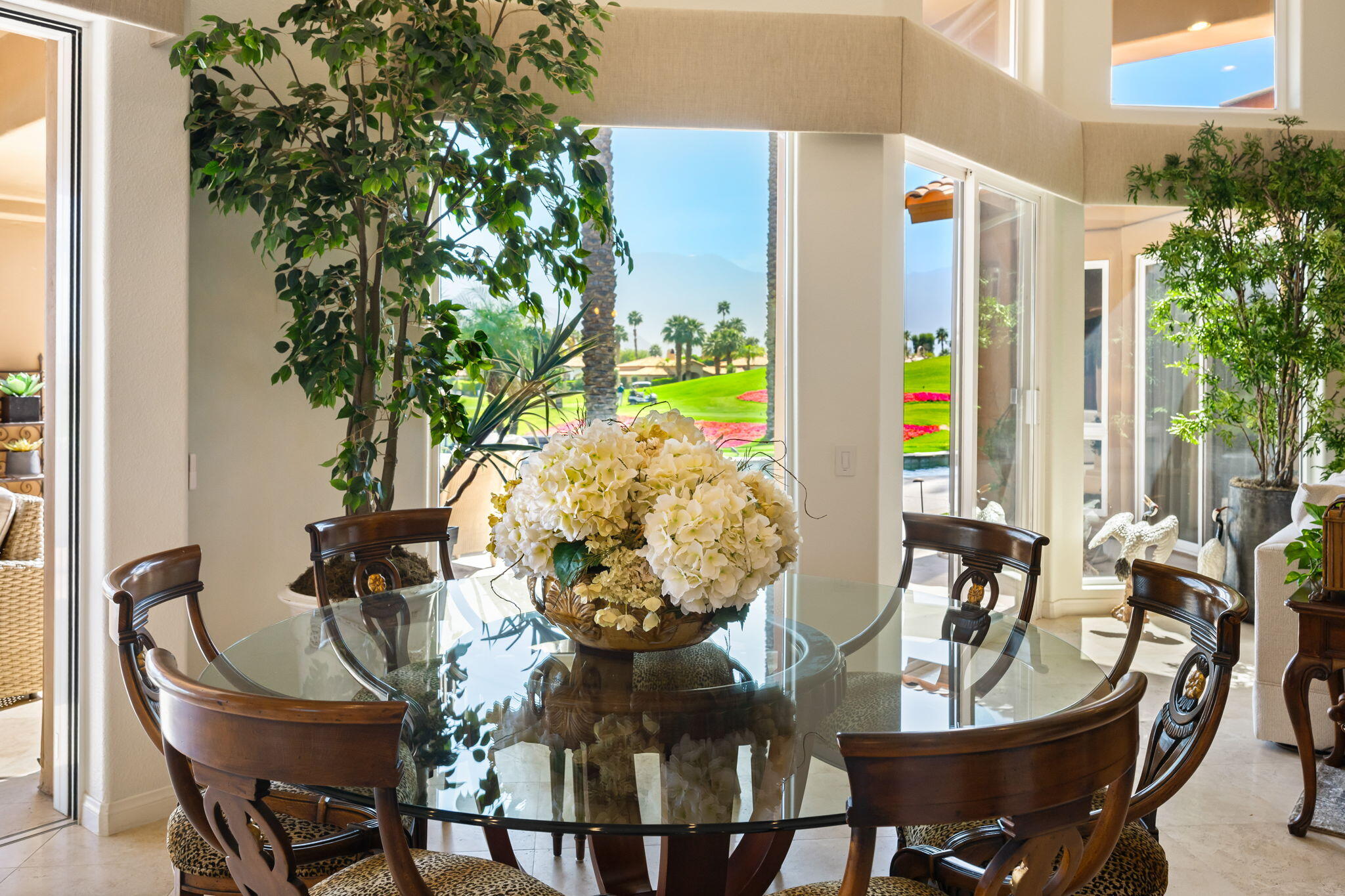 78815 Vía Carmel La Quinta, CA 92253 - Photo 53 of 74 a view of a dining room with furniture window and outside view